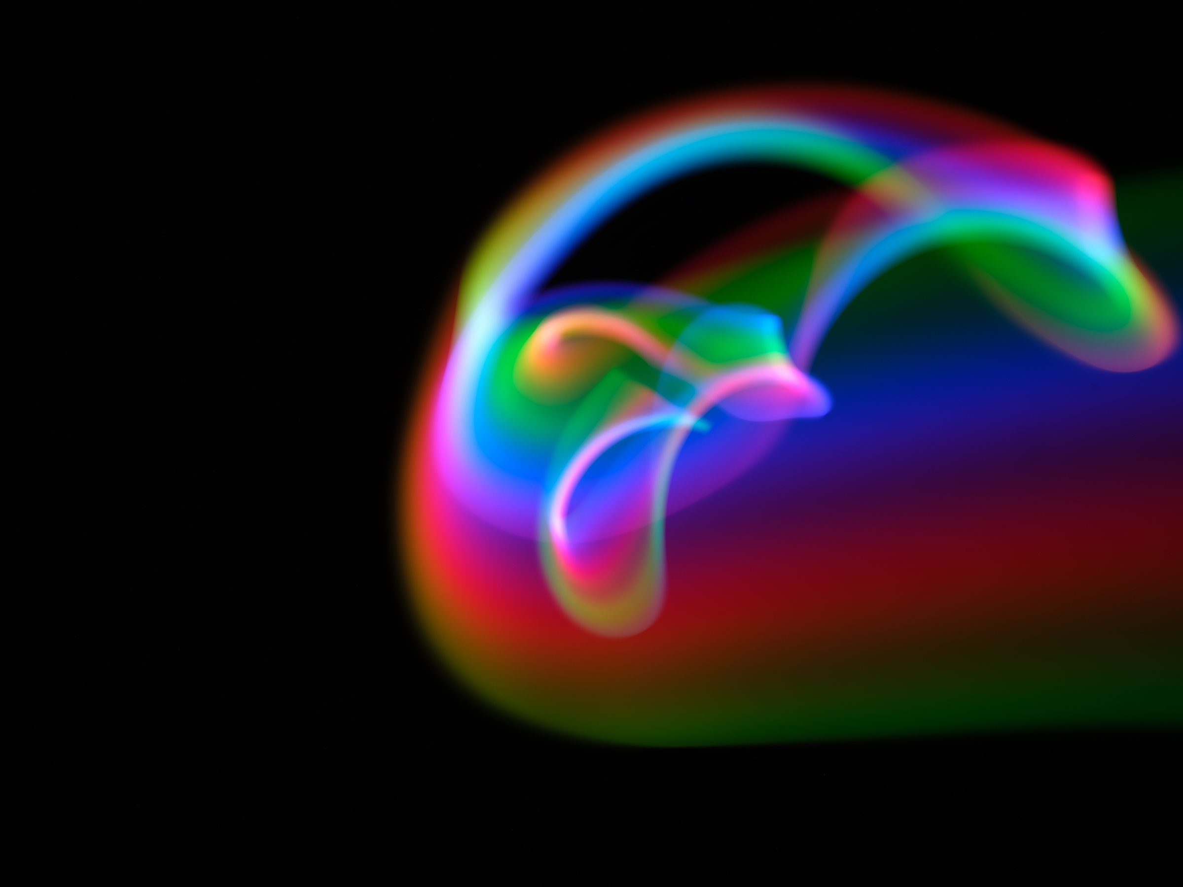 RGB light painting