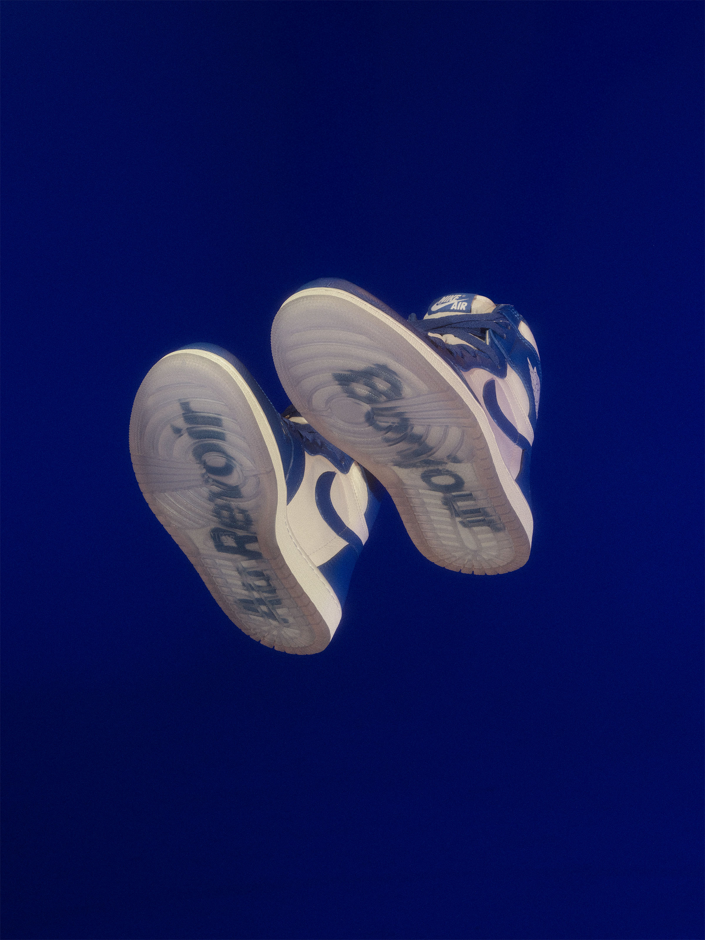 Nike Air Jordan 1s sole detail