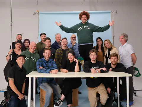 Behind the scenes, Olipop production