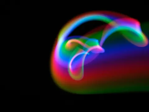 RGB light painting